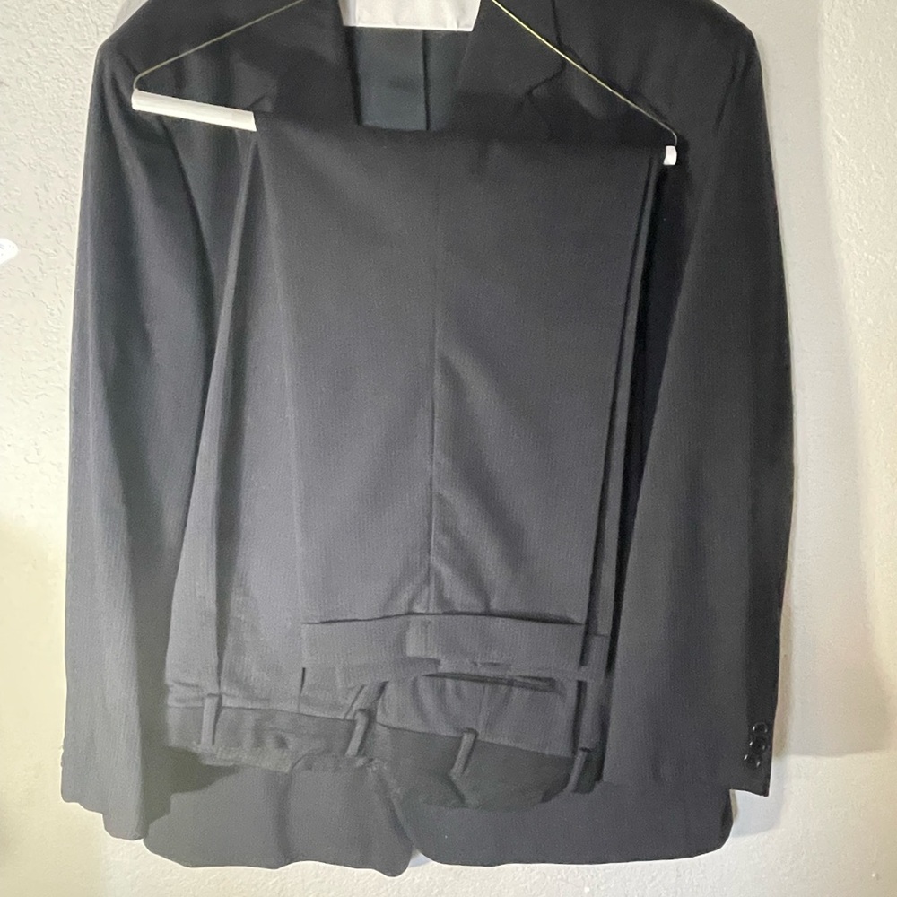 Adolfo Charcoal Men's Suit